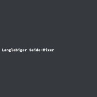Langlebiger Seide-Mixer